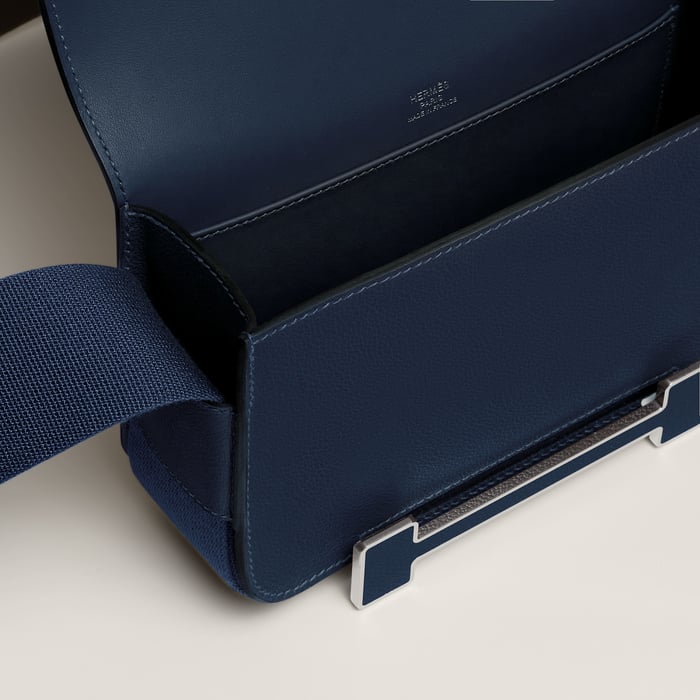 Bleu Abysse Hermès Geta Bag