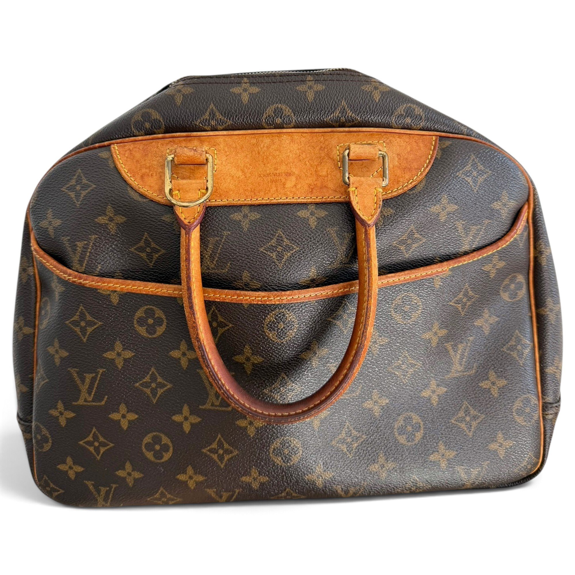 Deauville leather handbag