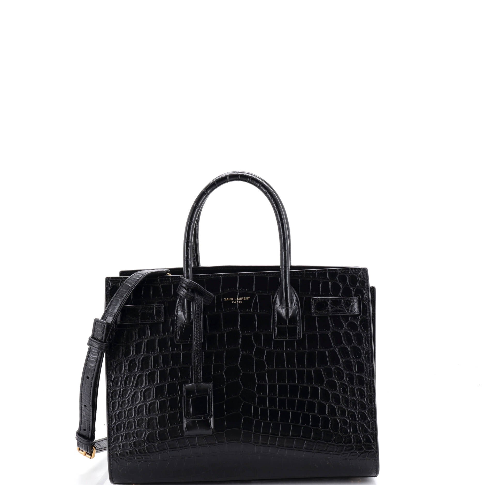 Sac de Jour NM Bag Crocodile Embossed Leather Baby