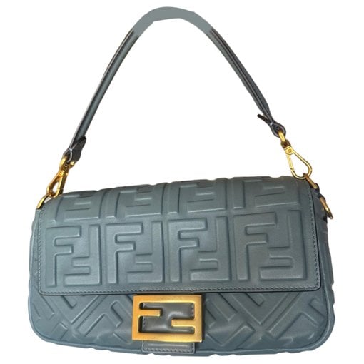 Baguette leather handbag