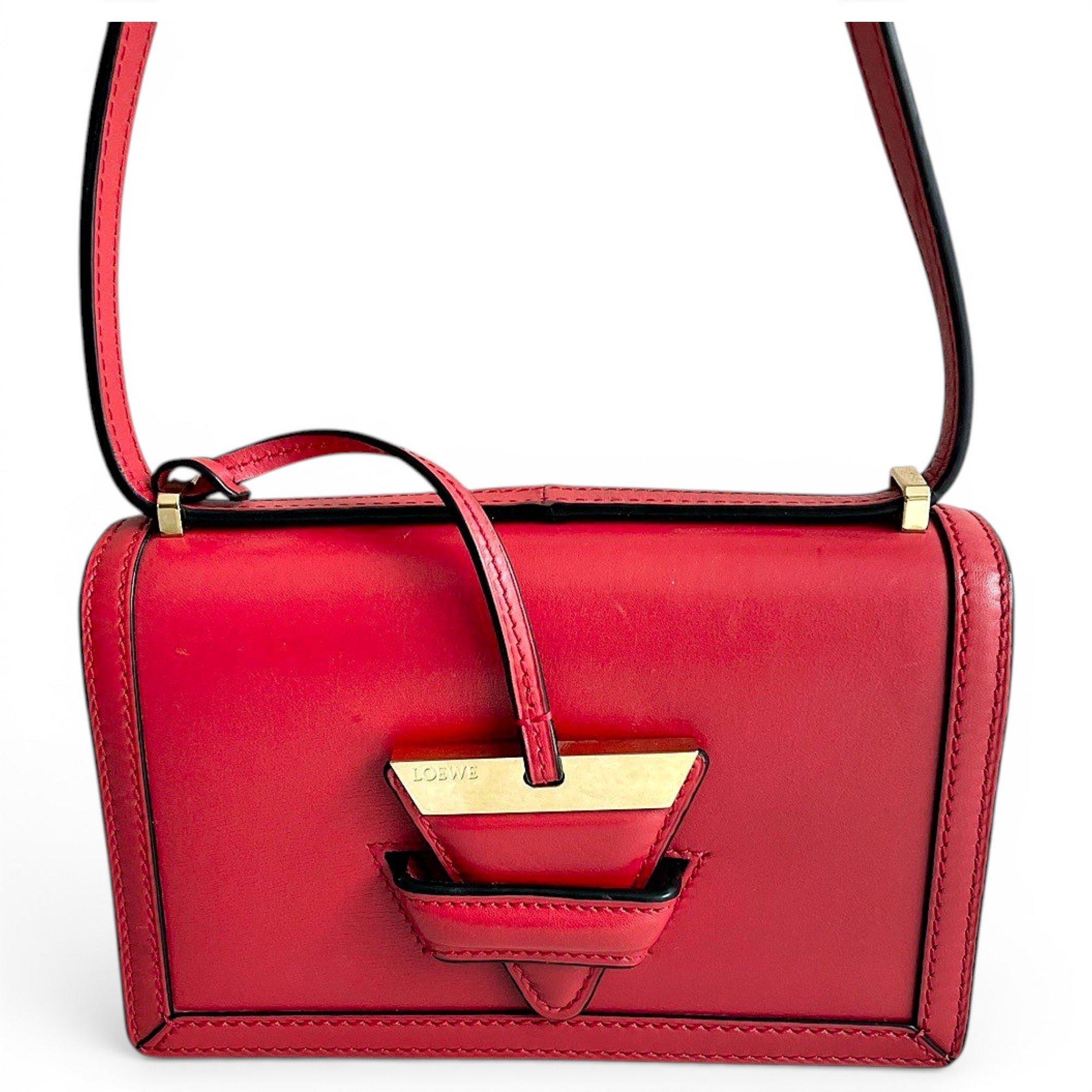 Barcelona leather handbag