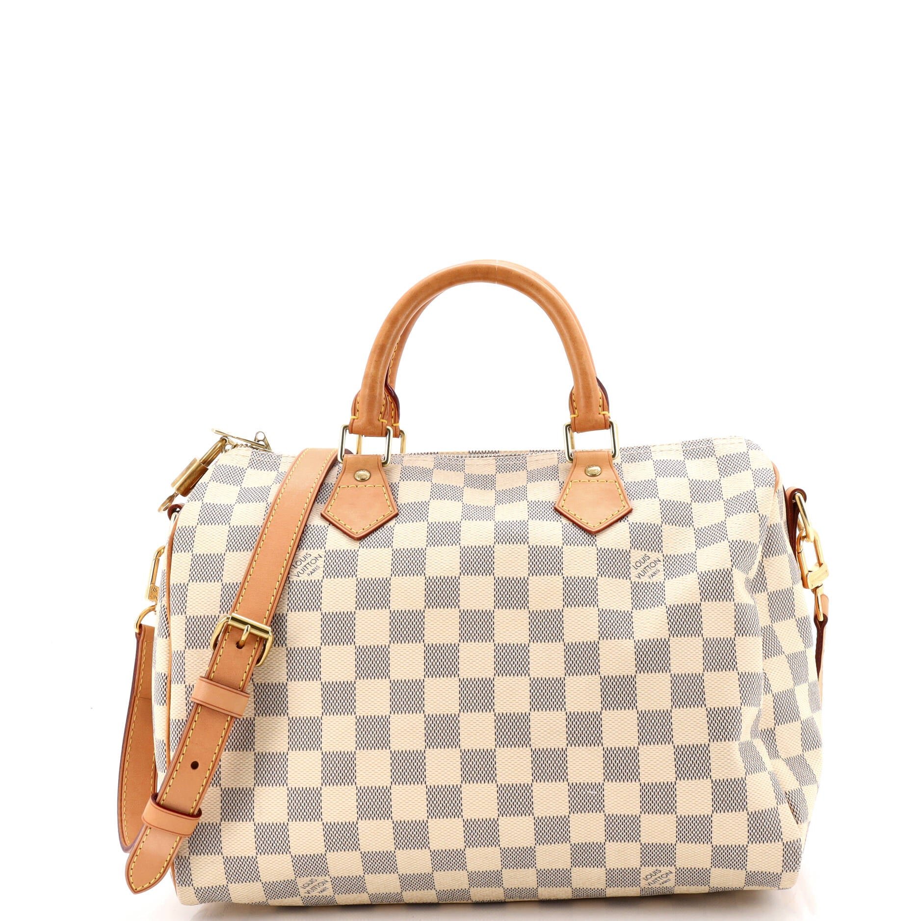 Louis Vuitton Speedy Bandouliere Bag Damier 30
