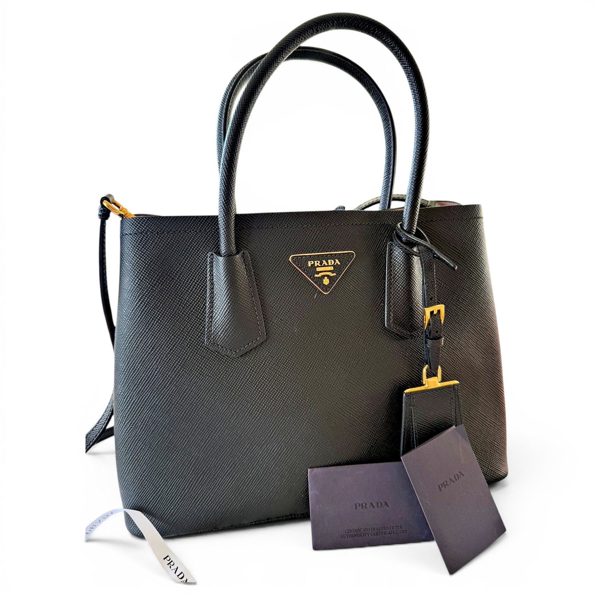 Leather handbag