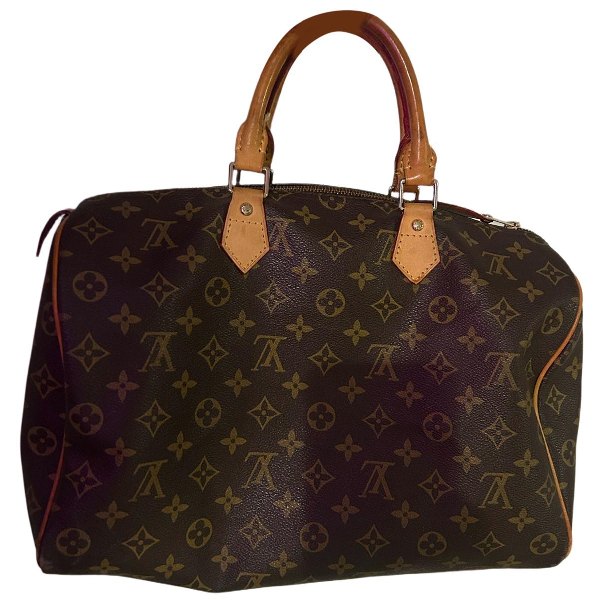 Speedy leather handbag