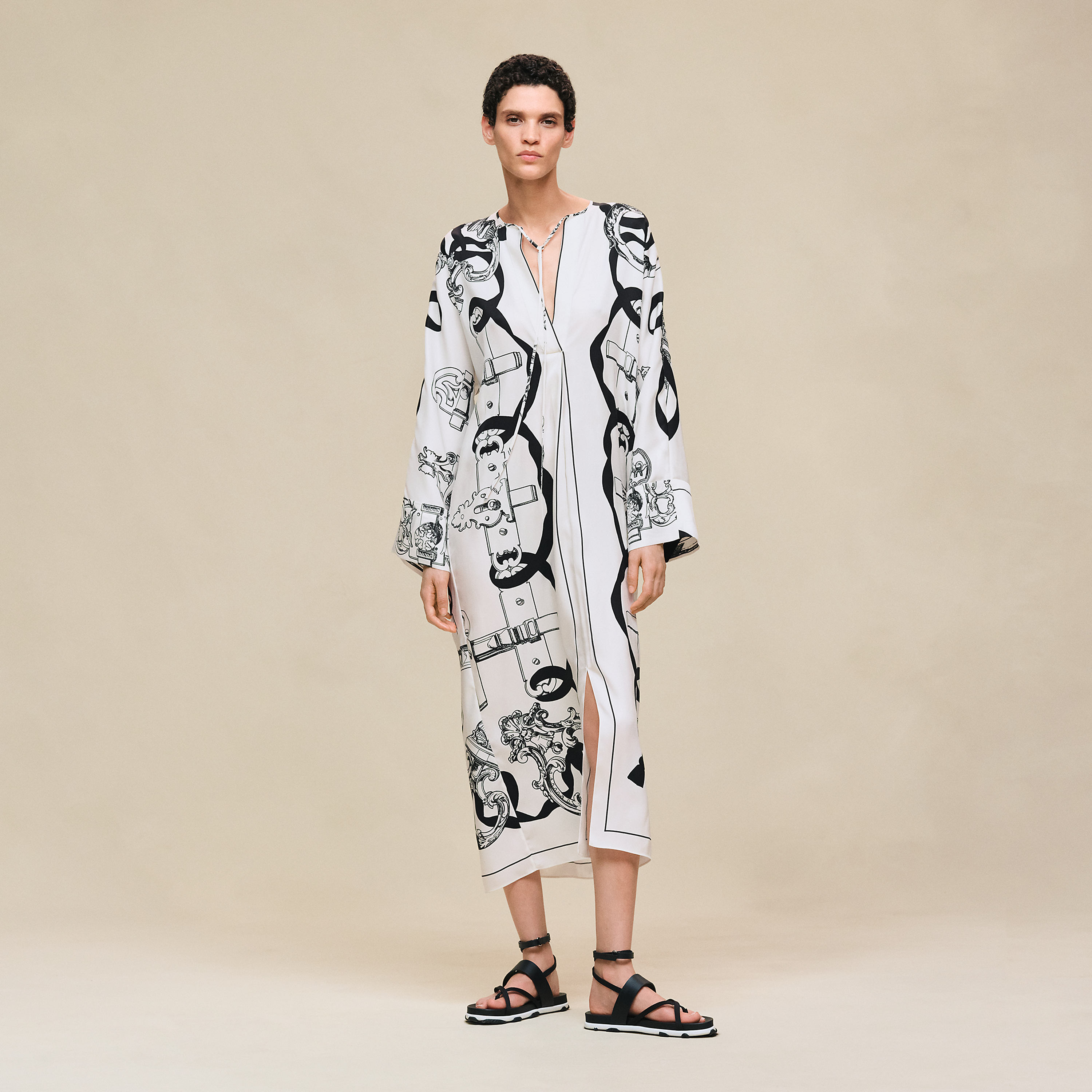 "Ferronnerie Remix" caftan