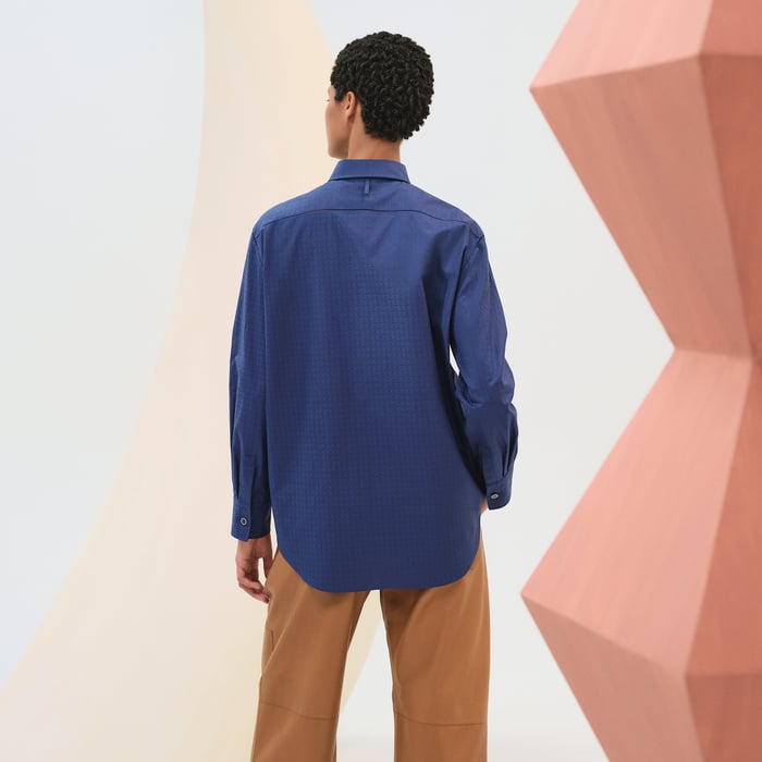 Bleu Hudson "Mosaique" Shirt