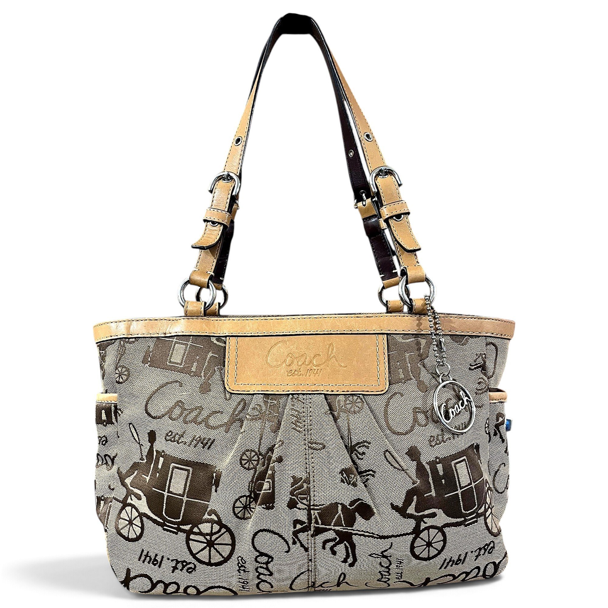 Signature Sufflette leather handbag