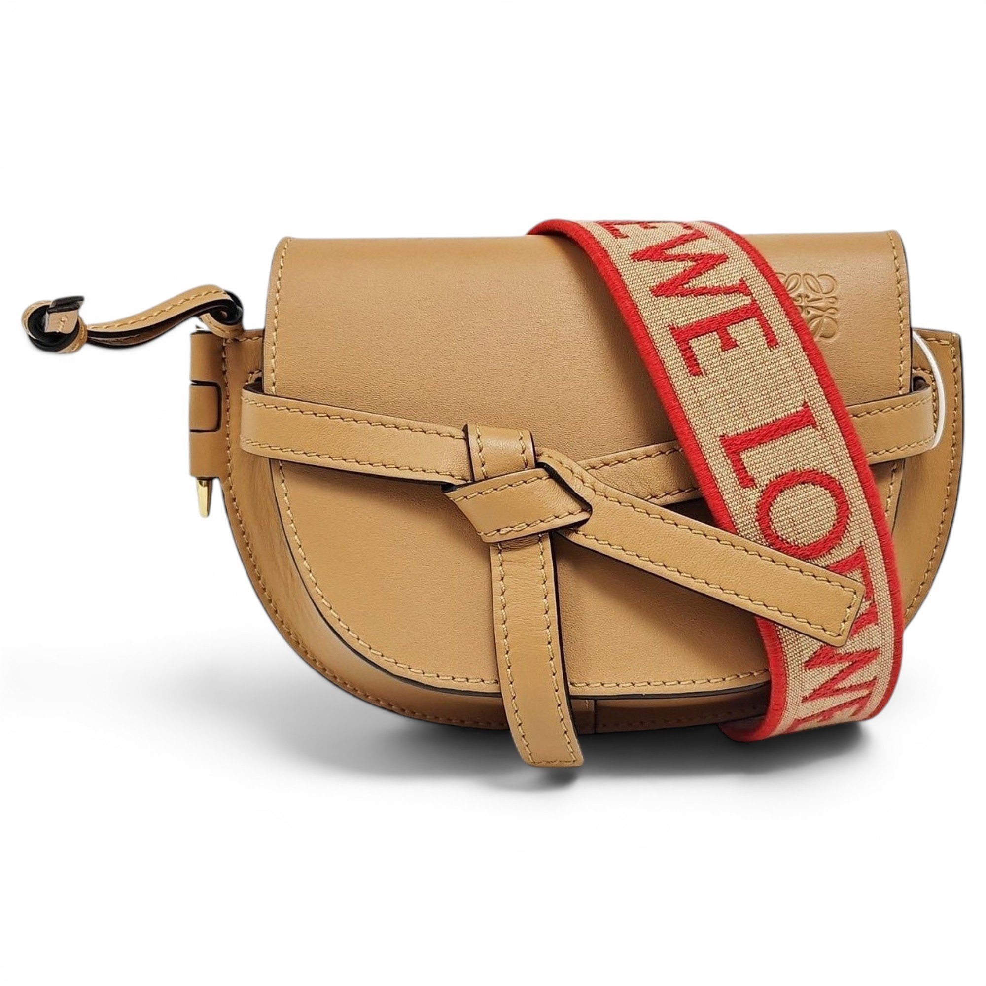 Gate leather handbag
