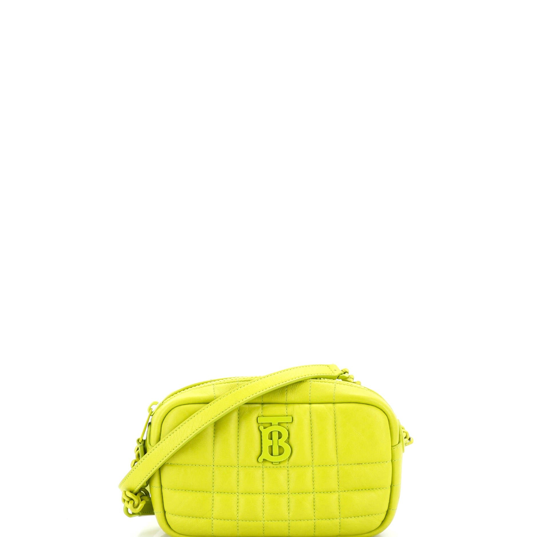 Burberry Lola Camera Bag Quilted Leather Mini
