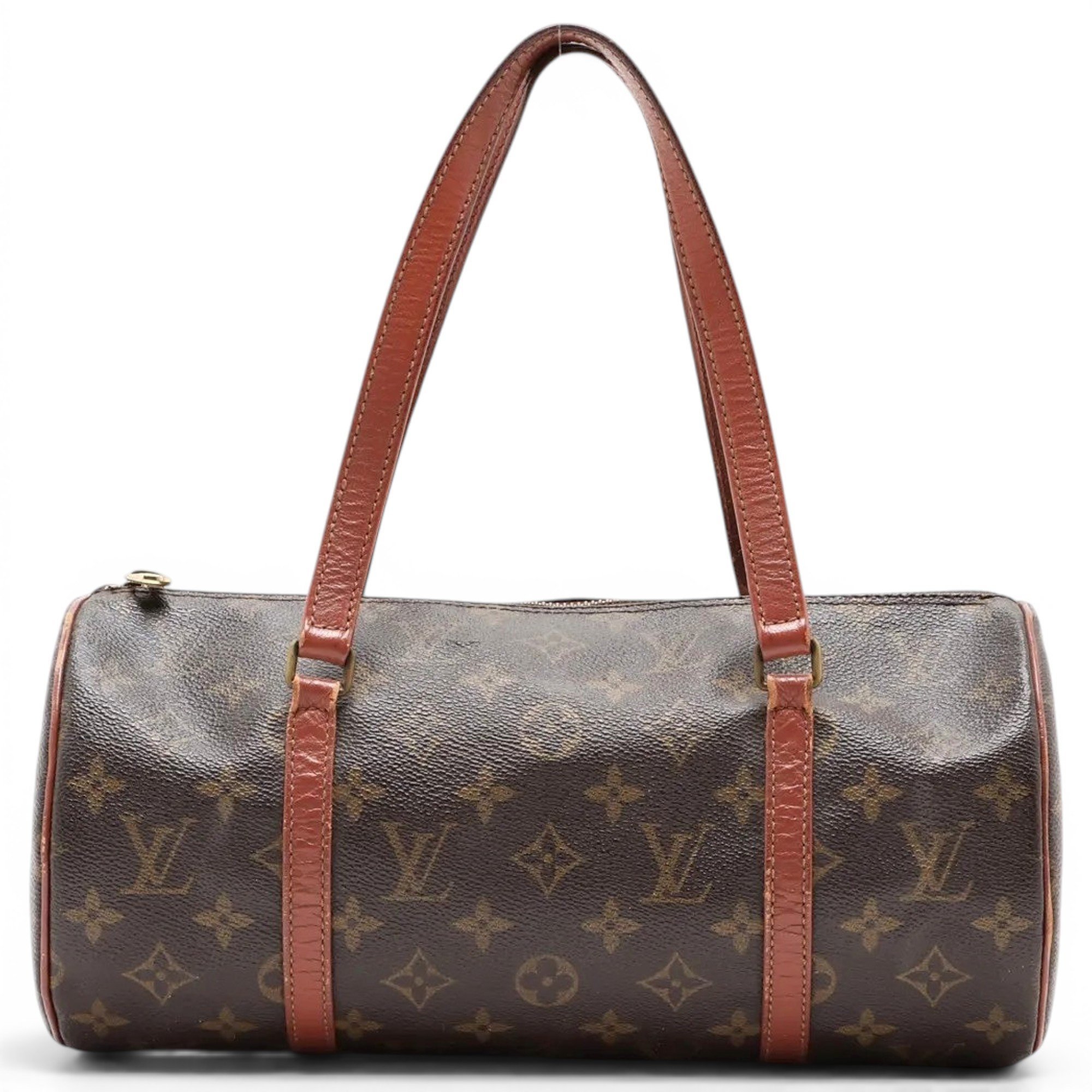 Papillon leather handbag