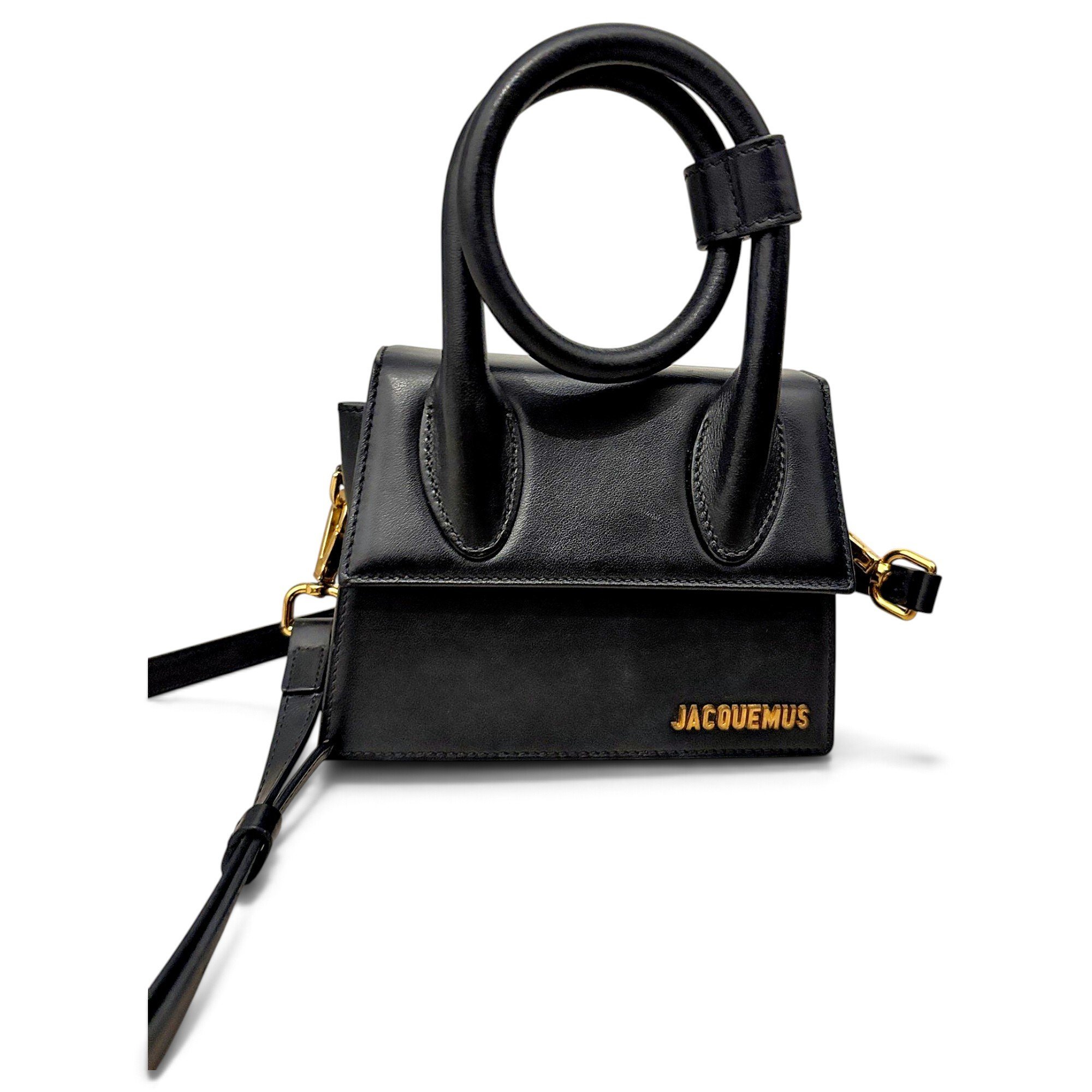 Le Chiquito Noeud leather mini bag