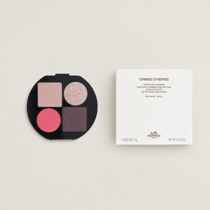 01 – Ombres Pétales Eye Shadow Quartet Refill, Ombres Pétales