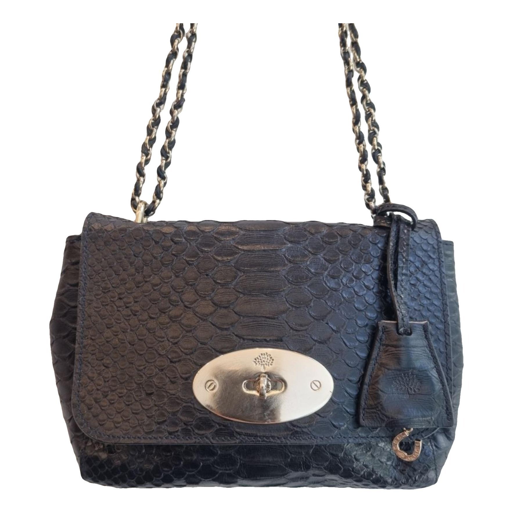 Lily leather handbag