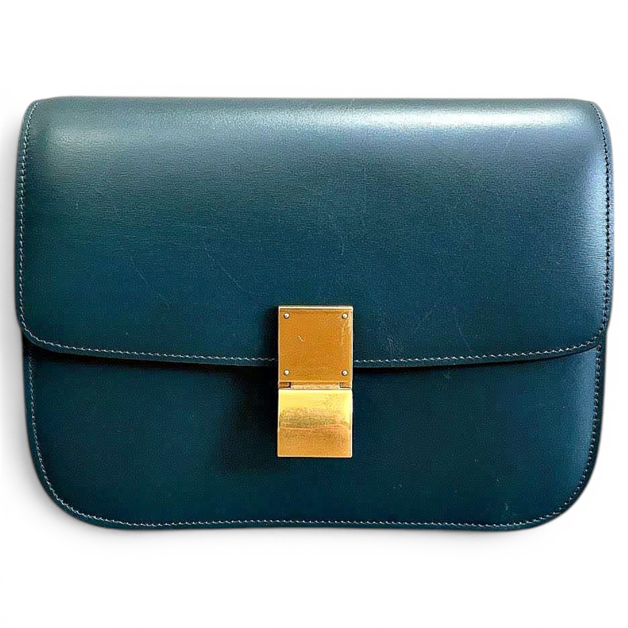 Classic leather handbag