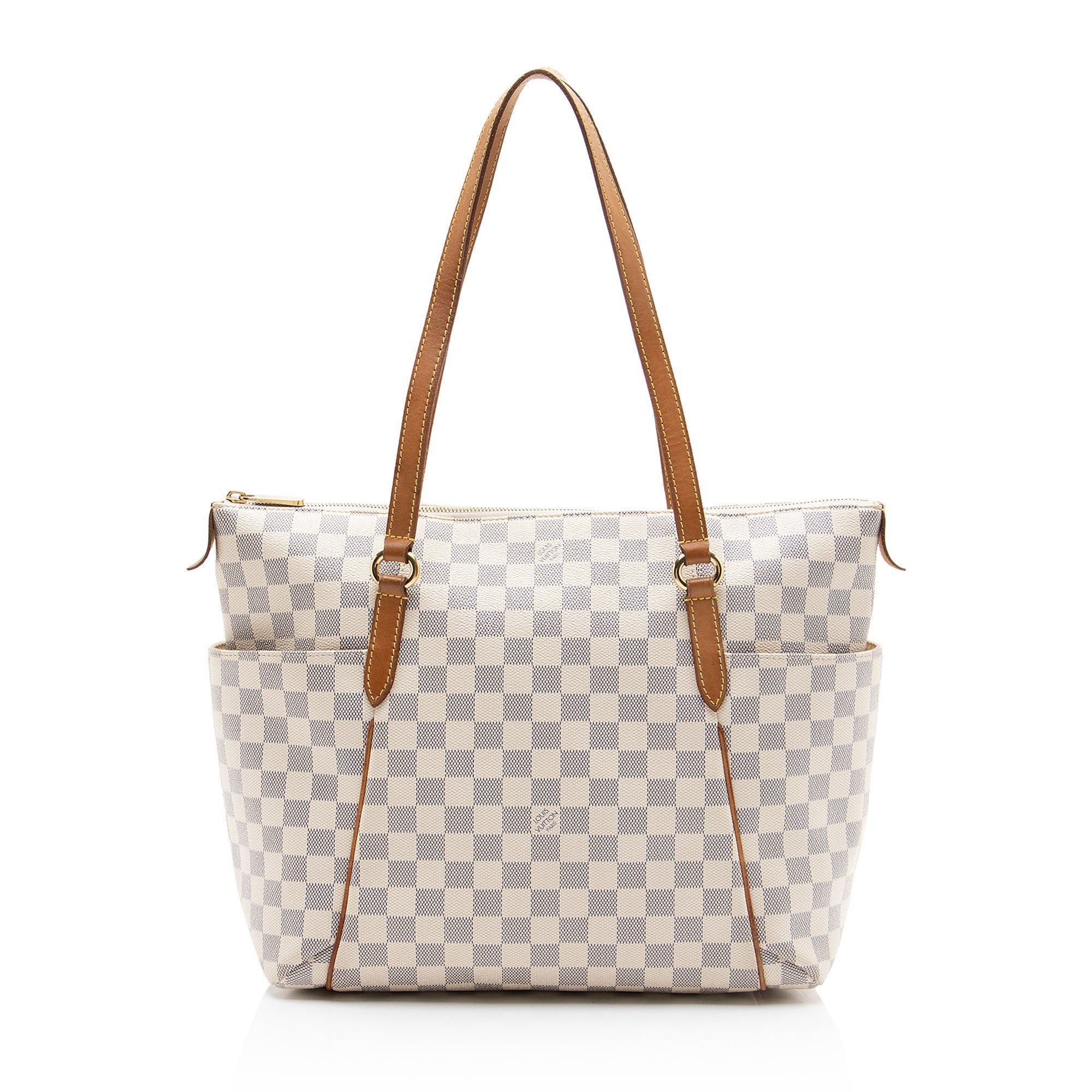 Leather tote