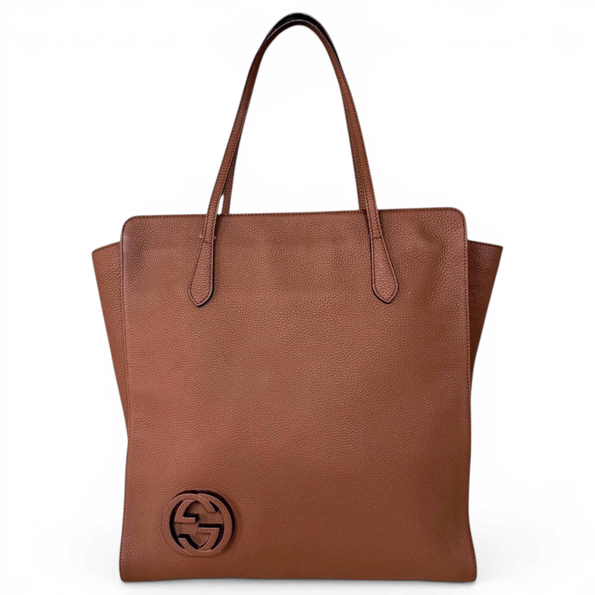 Leather handbag