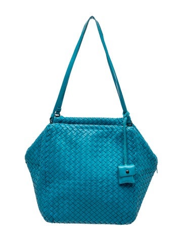 Intrecciato Cube Messenger Tote Vintage