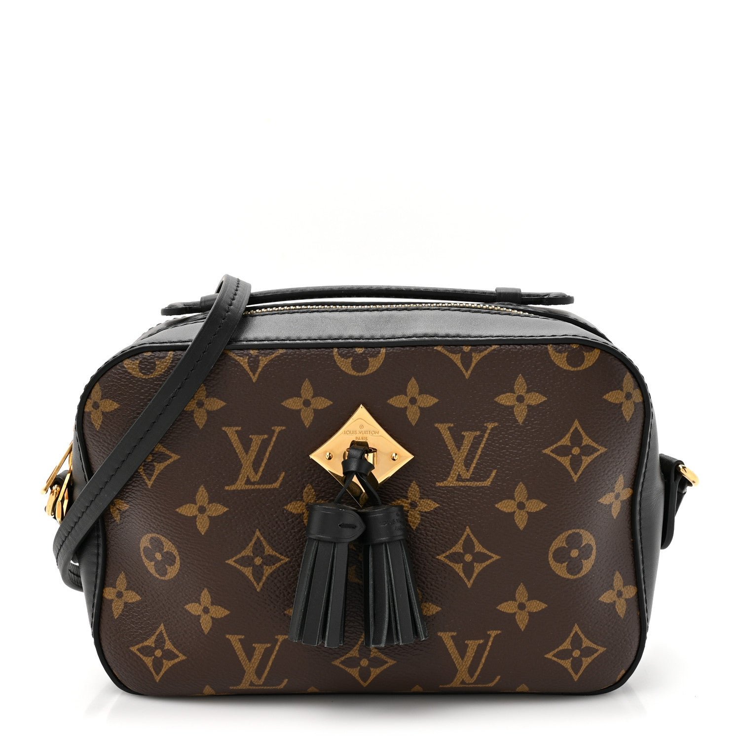Louis Vuitton Monogram Saintonge Black