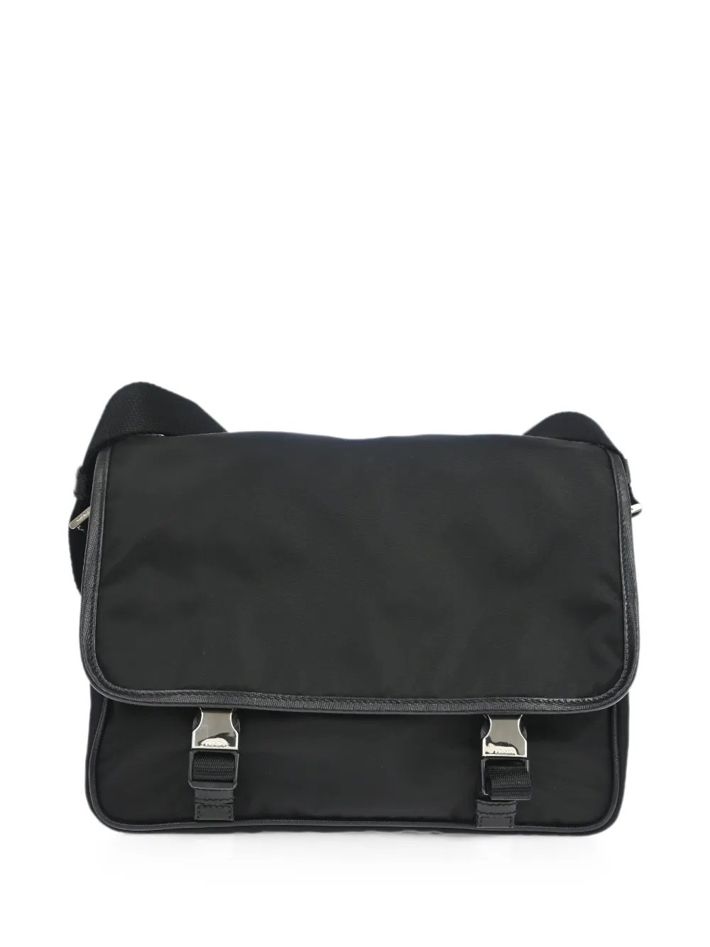 1990-2000s buckle-fastening messenger bag