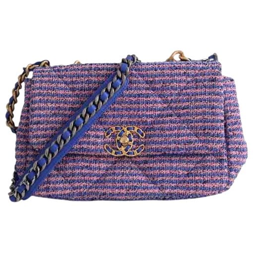 Chanel 19 tweed crossbody bag