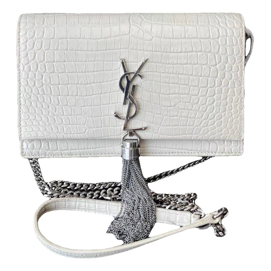 Pompom Kate leather crossbody bag