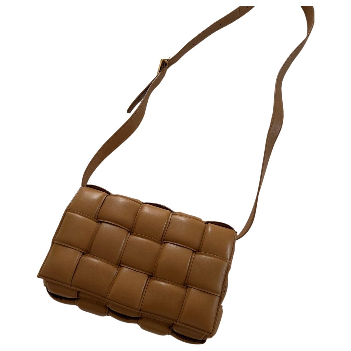 Cassette Padded leather handbag