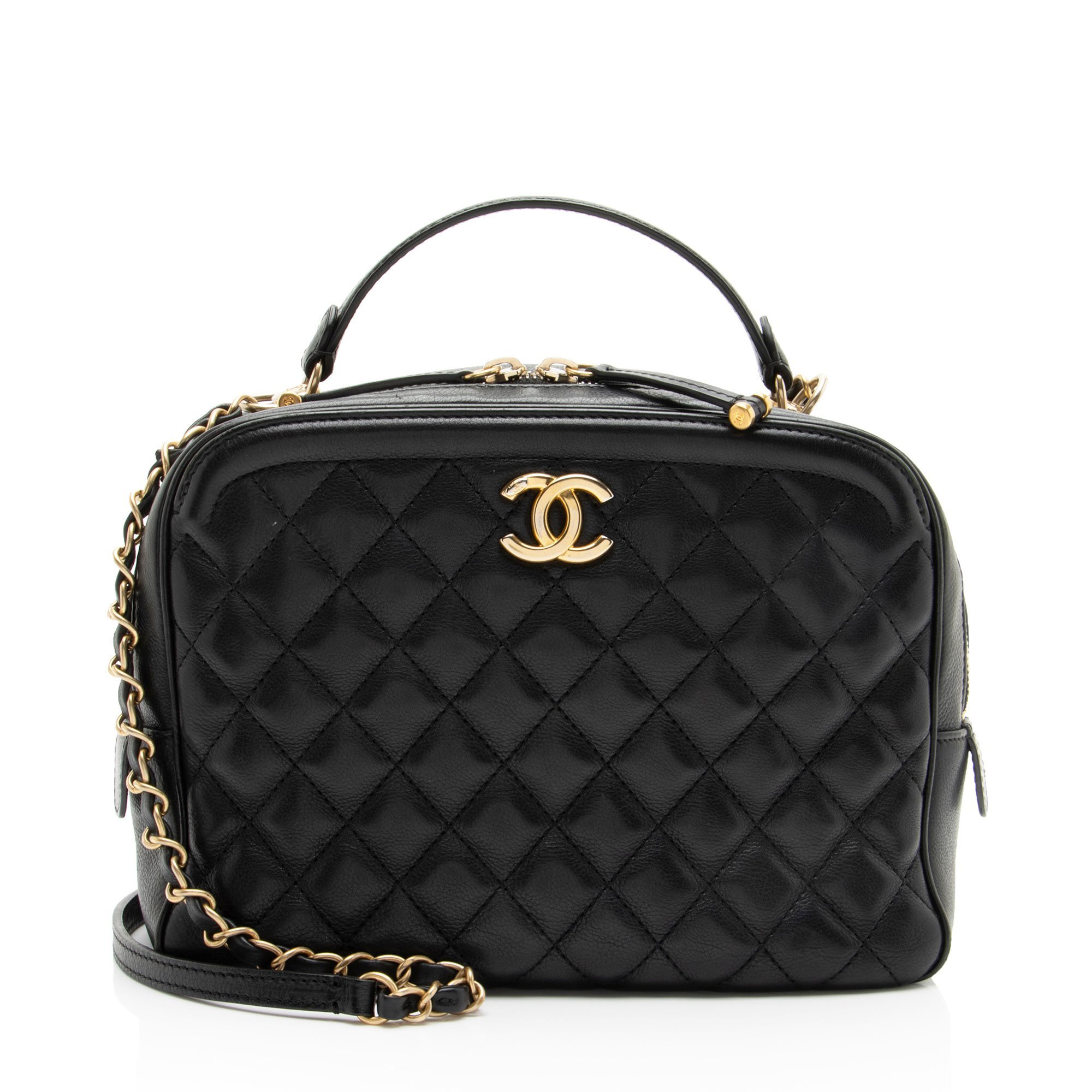Leather satchel