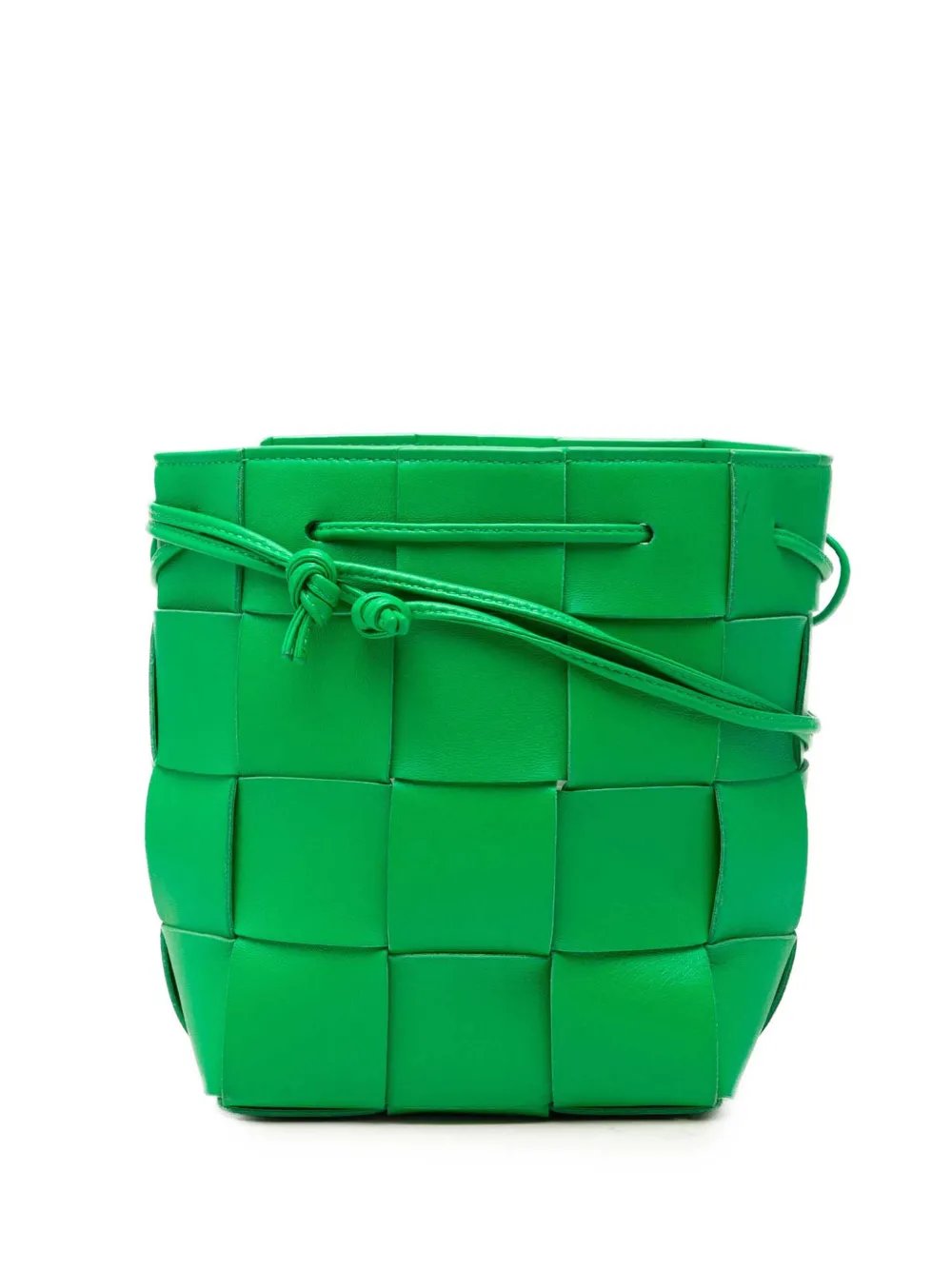 2012-2026 Small Nappa Maxi Intrecciato Cassette bucket bag