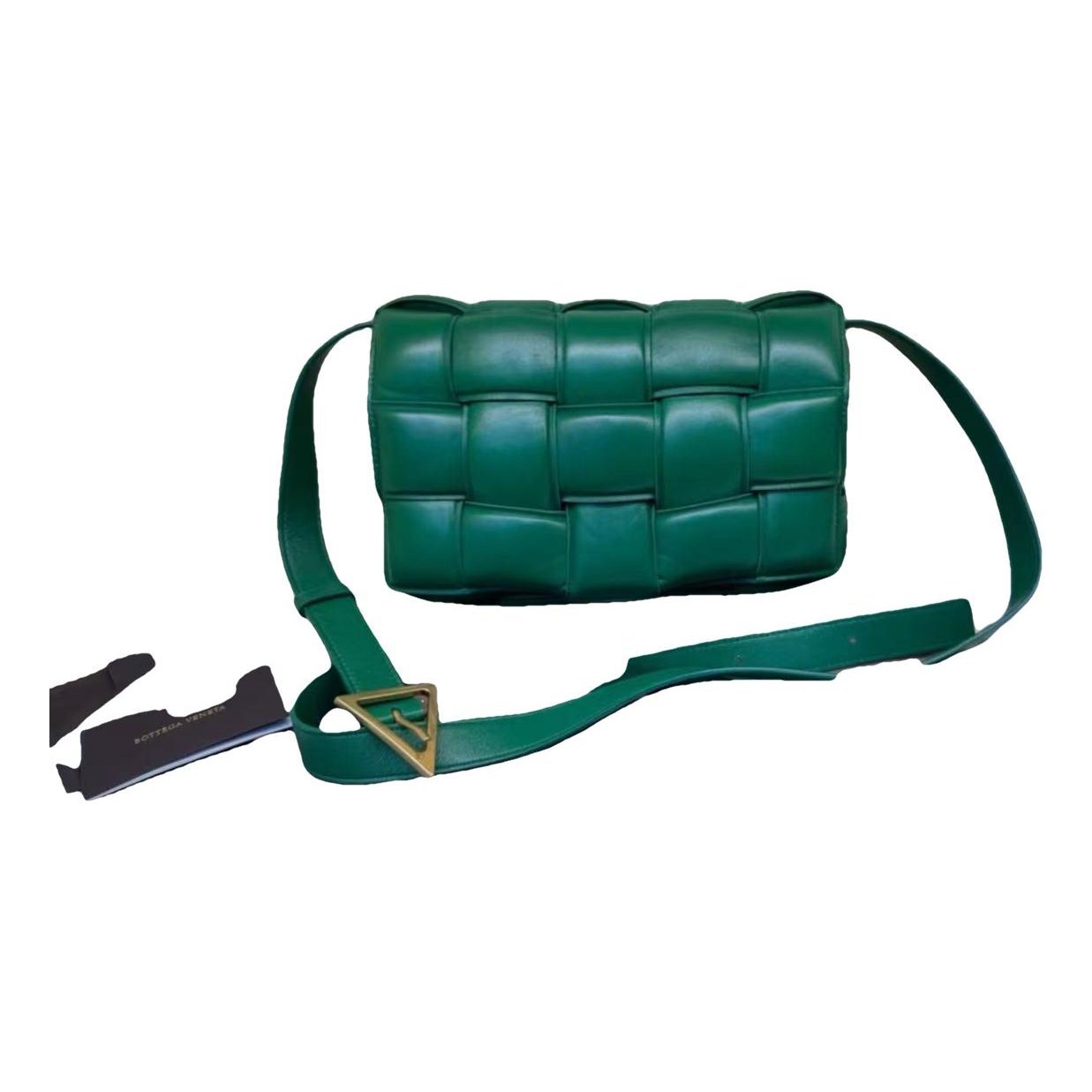 Cassette Padded leather crossbody bag