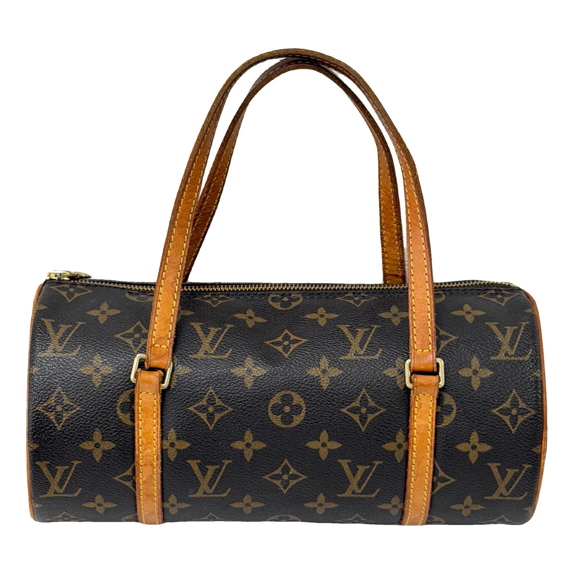 Papillon leather handbag