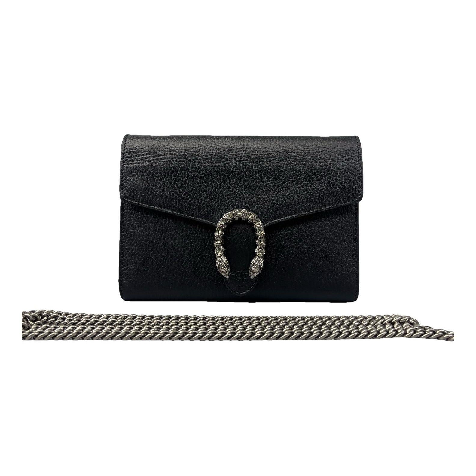 Dionysus Chain Wallet leather handbag