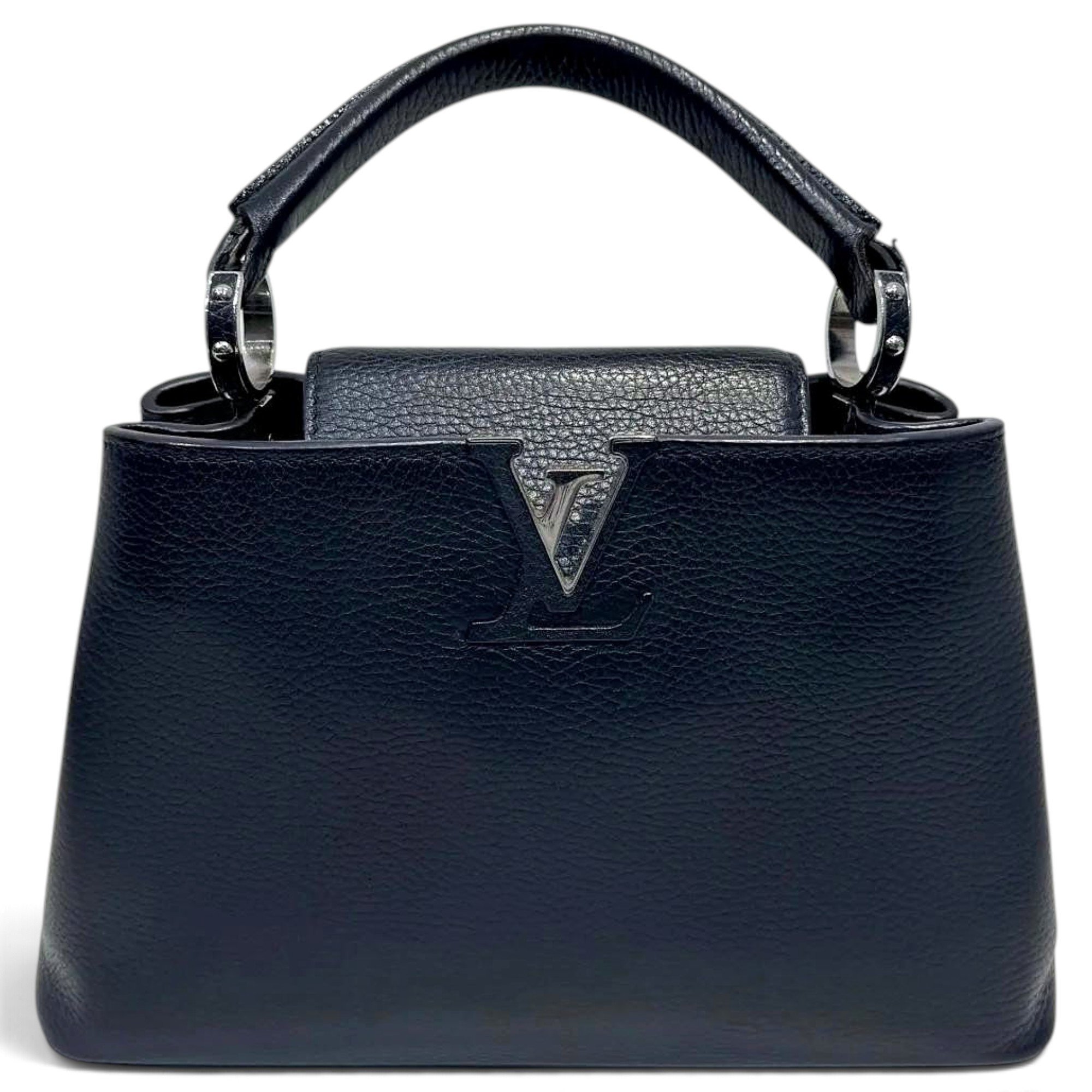 Capucines leather handbag