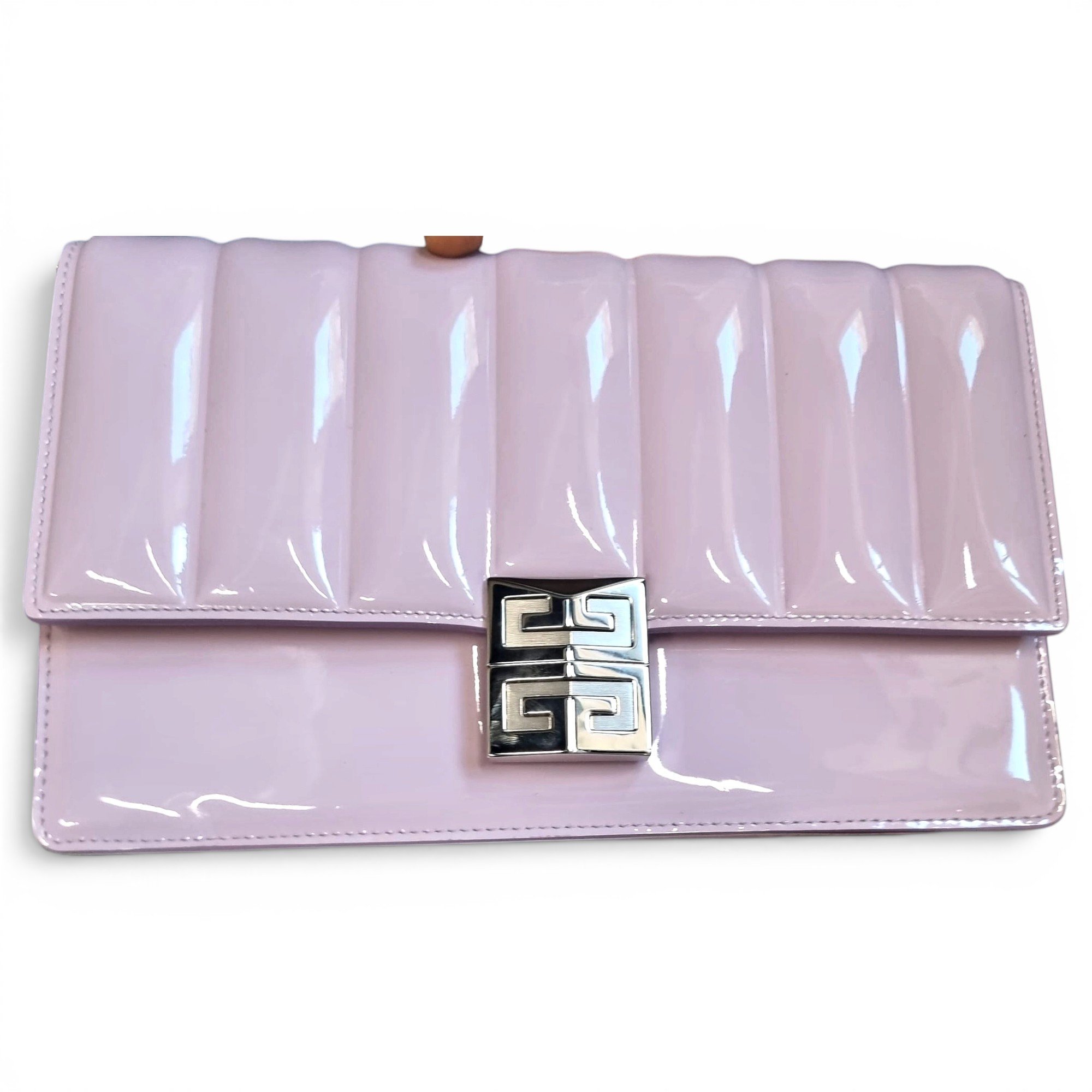 Patent leather crossbody bag