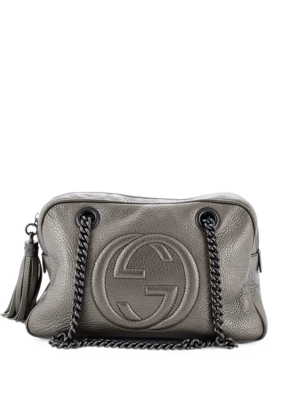 Soho Chain Zip Leather Small shoulder bag