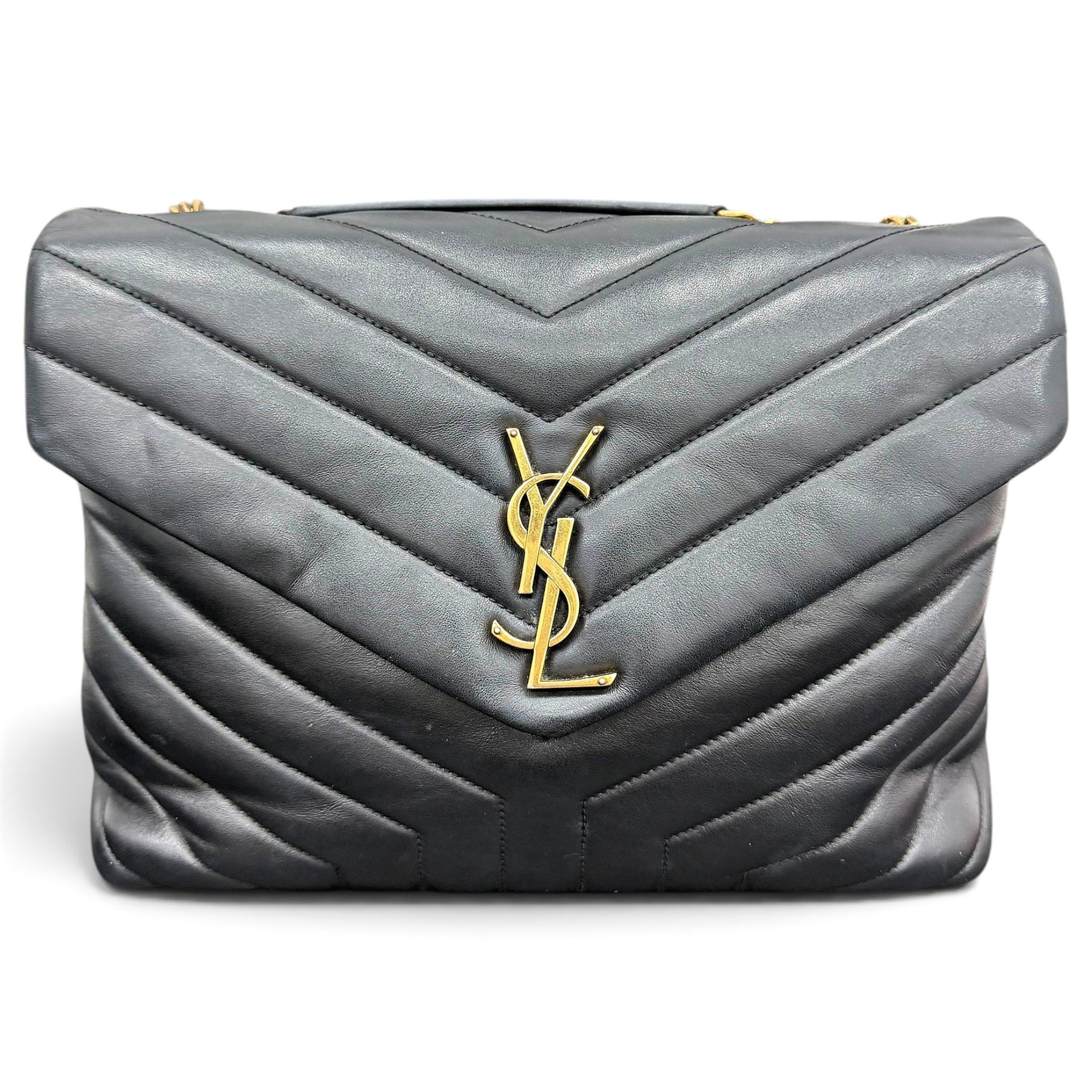 Loulou leather handbag