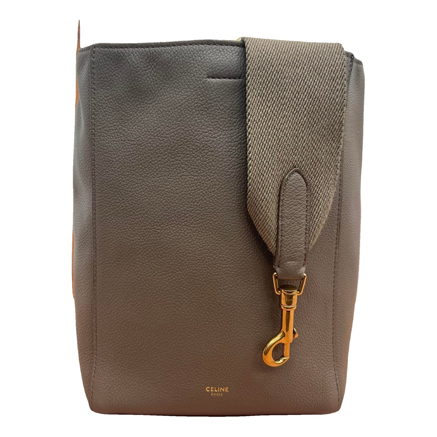 Seau Sangle leather handbag
