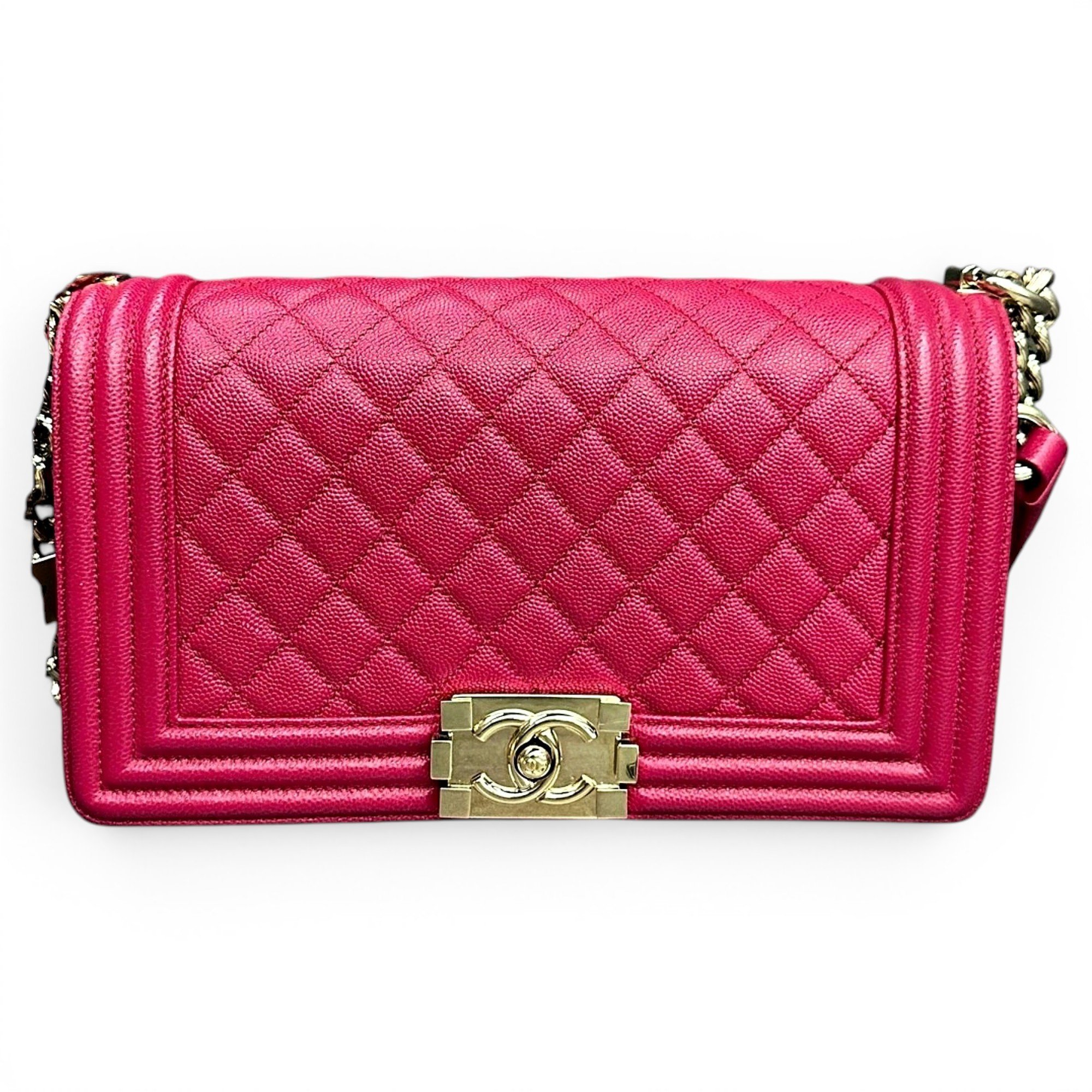 Boy leather crossbody bag