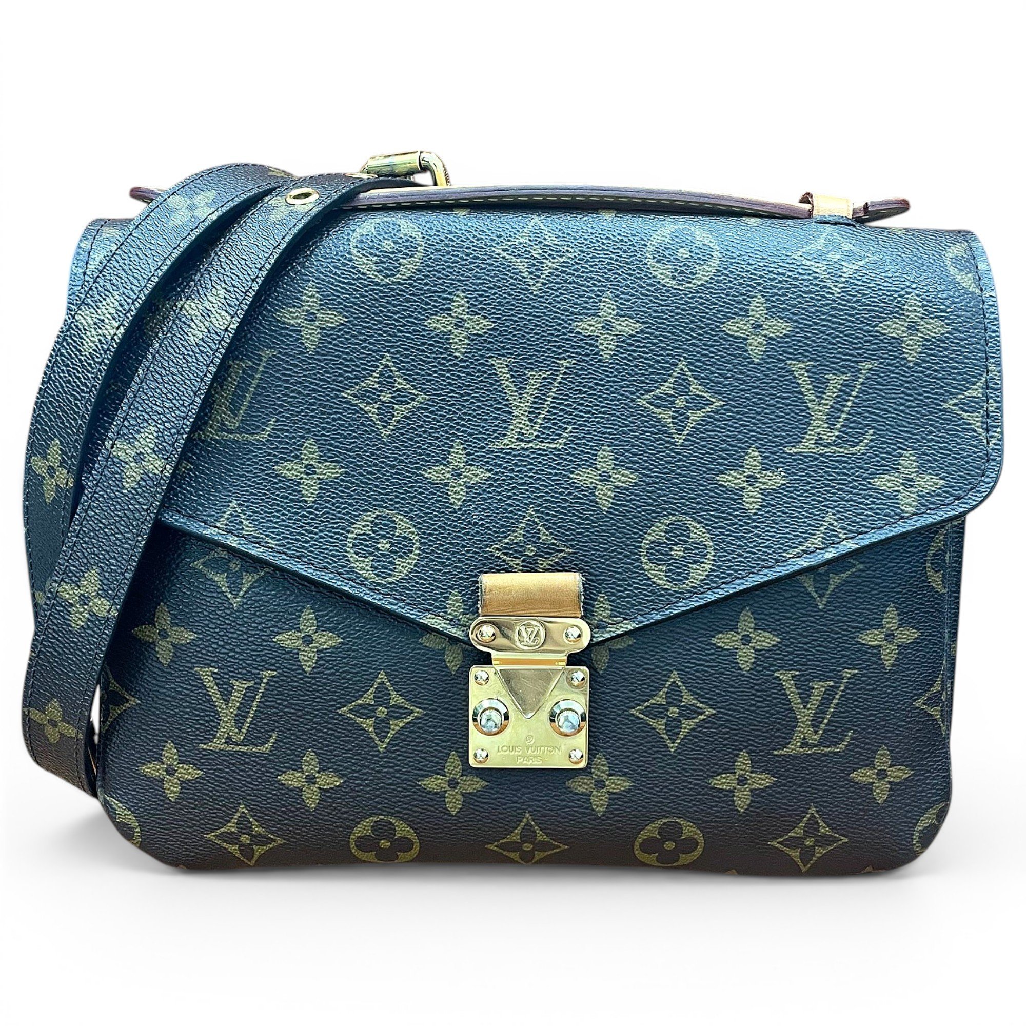 Metis leather handbag