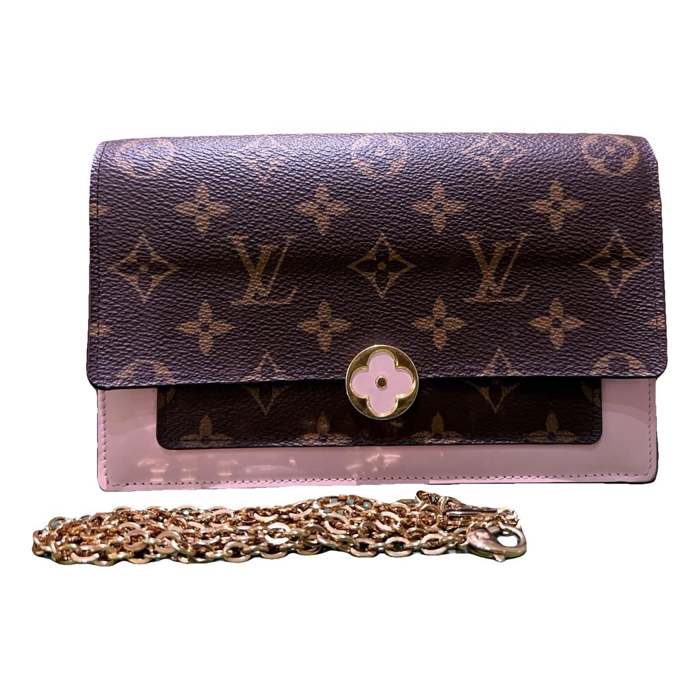 Flore chain leather handbag