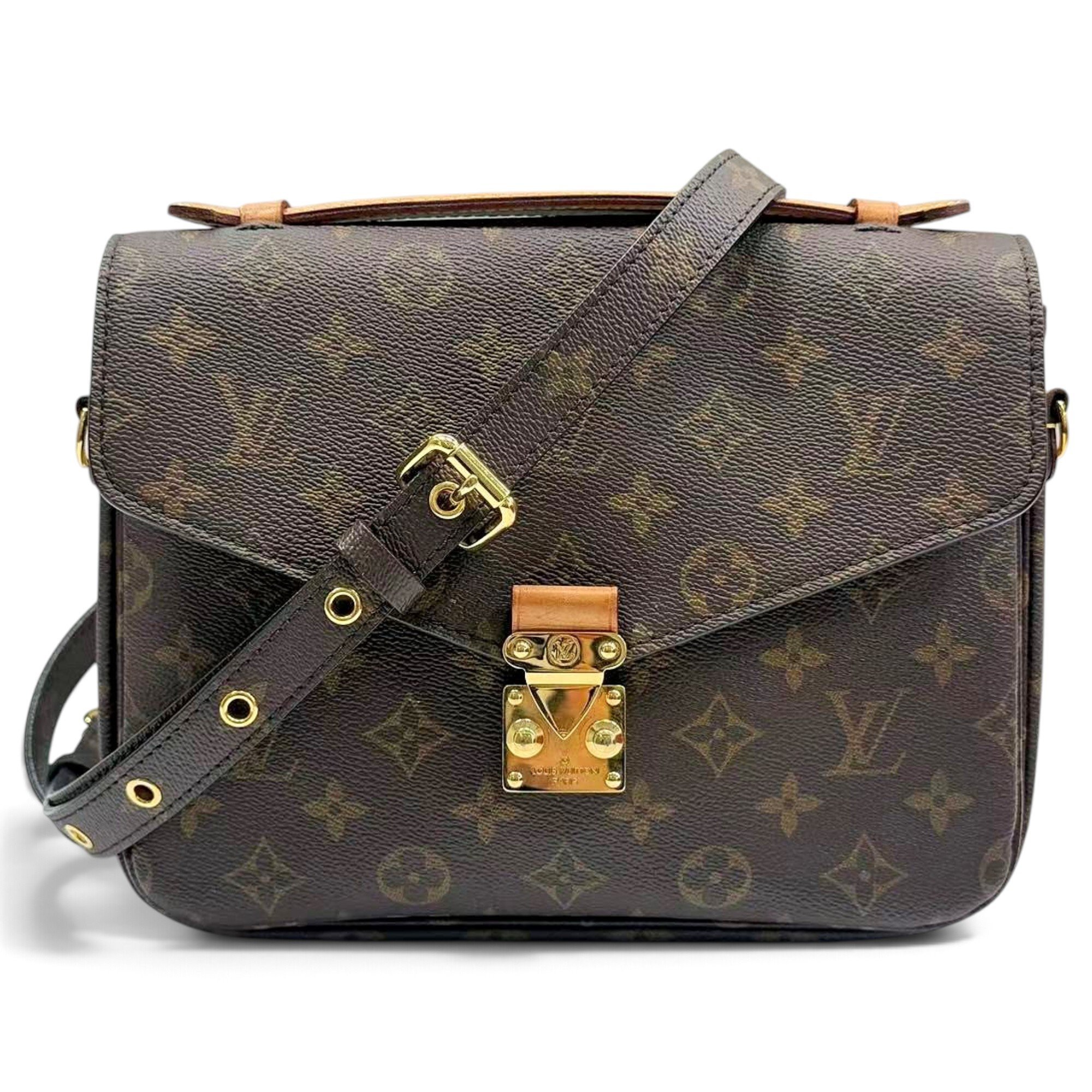 Metis leather crossbody bag
