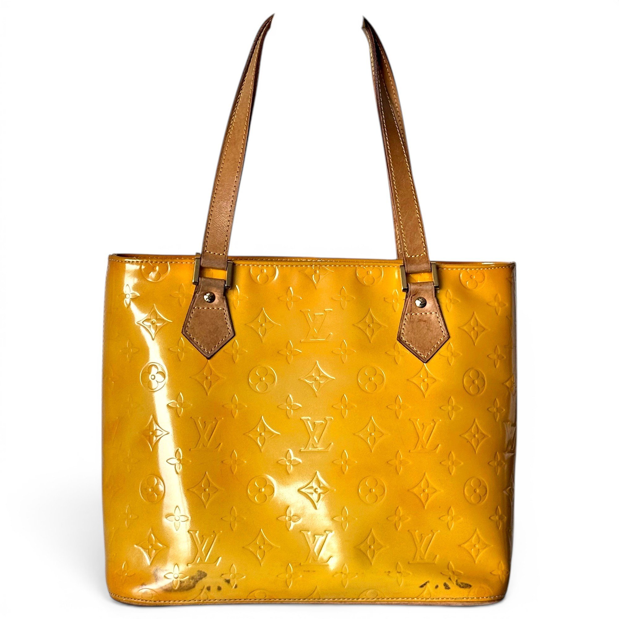 Houston leather tote
