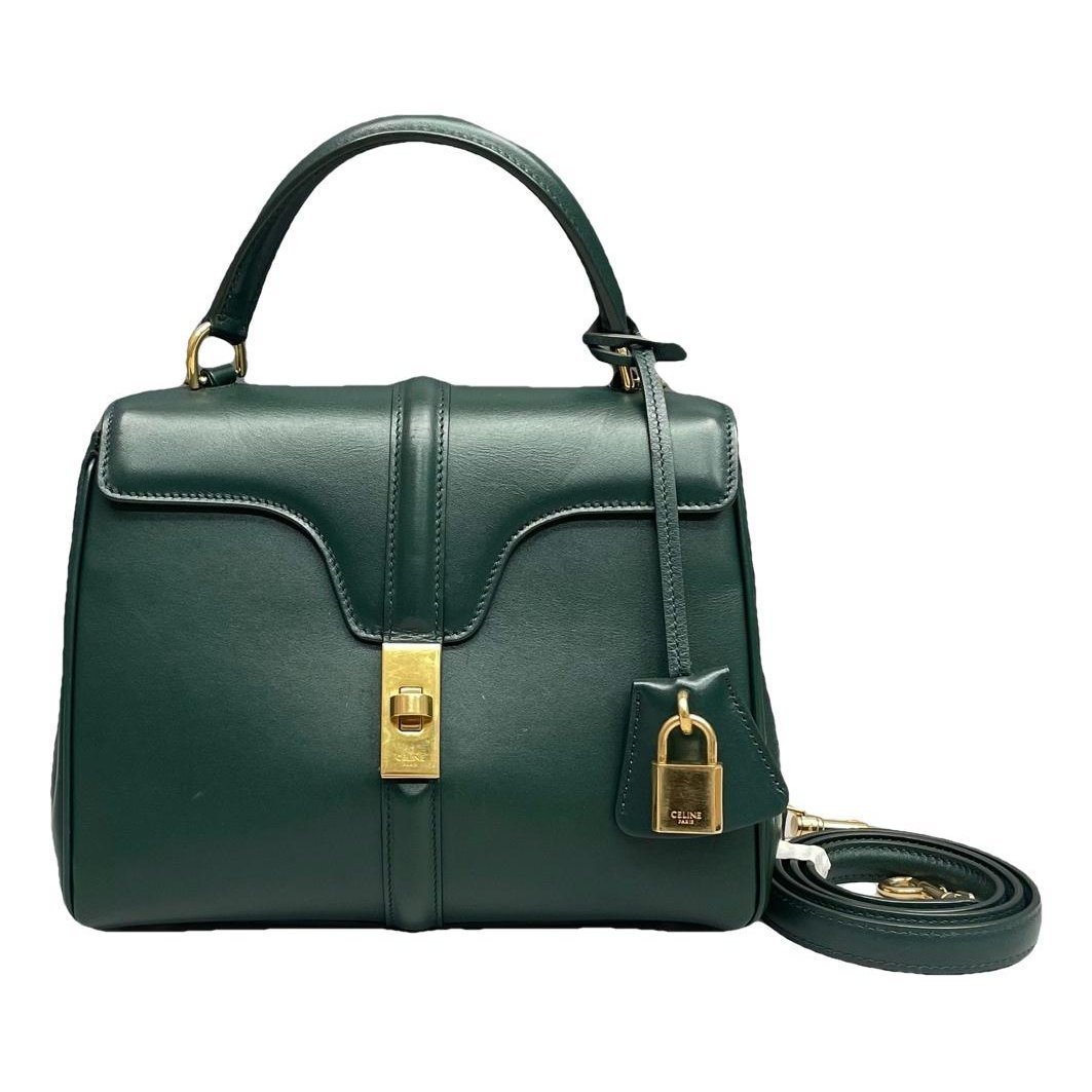 Sac 16 leather handbag