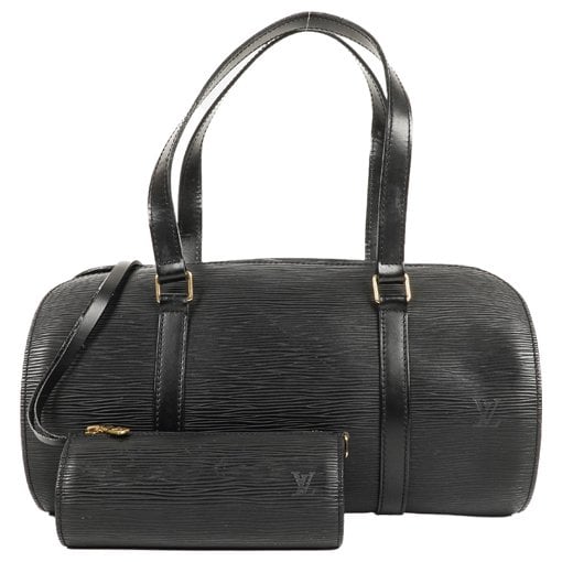 Soufflot Vintage leather handbag