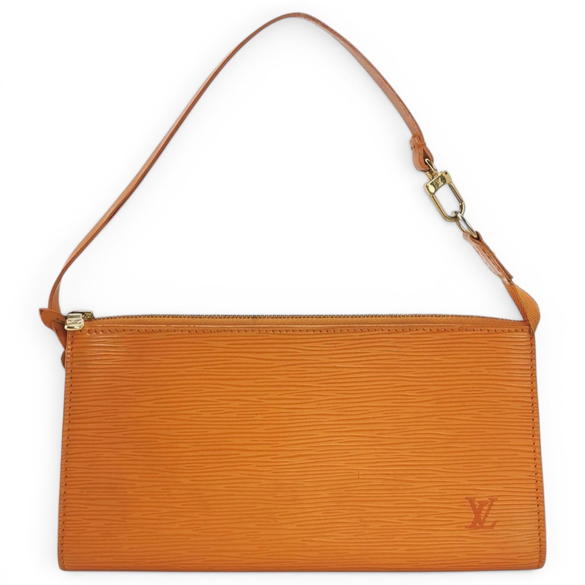 Pochette Accessoire leather handbag
