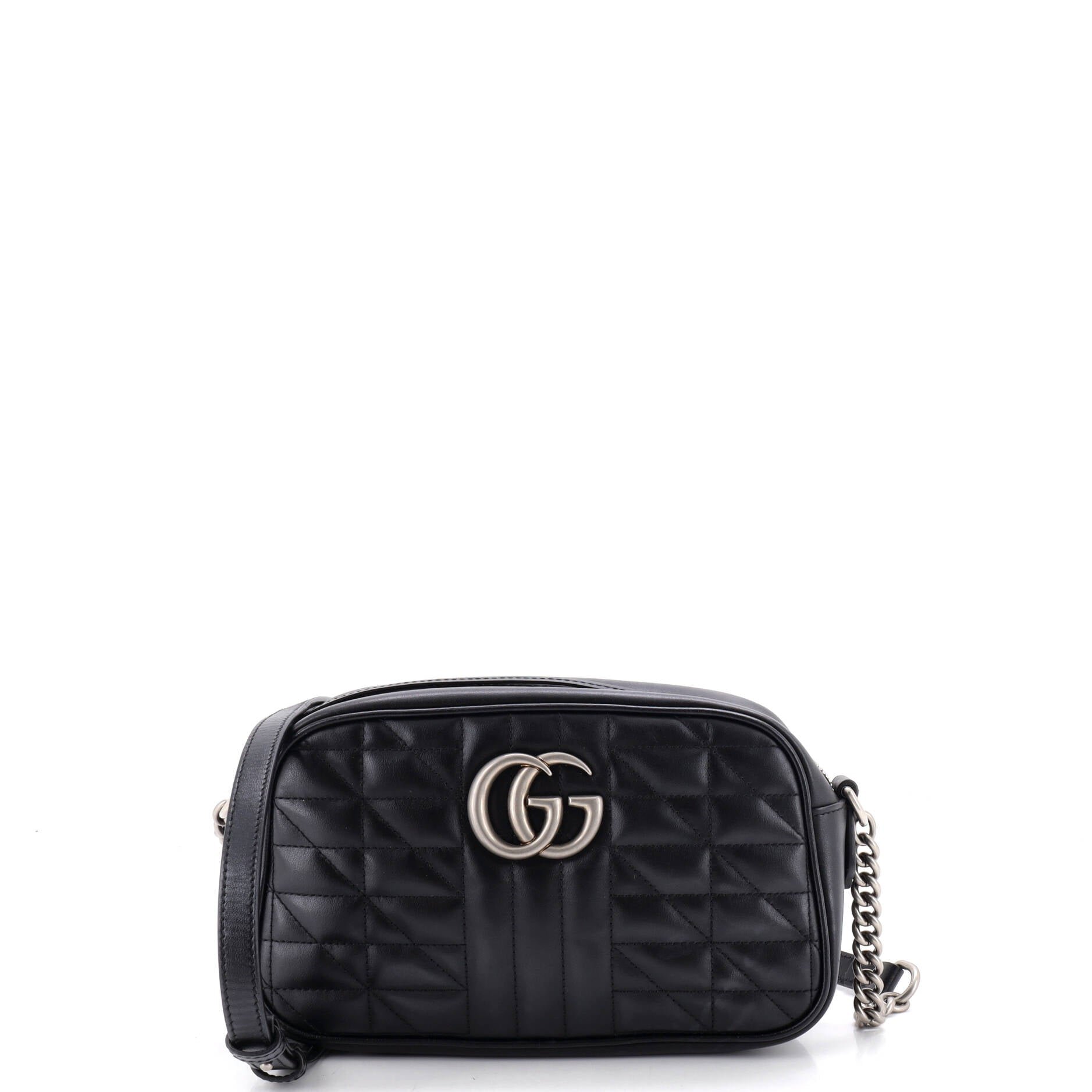 GG Marmont Shoulder Bag Mixed Matelasse Leather Small