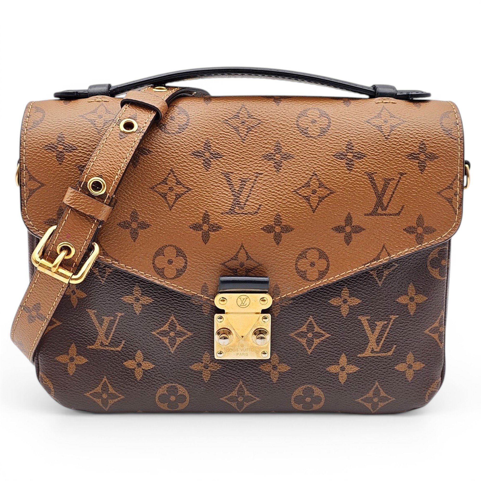 Metis leather handbag