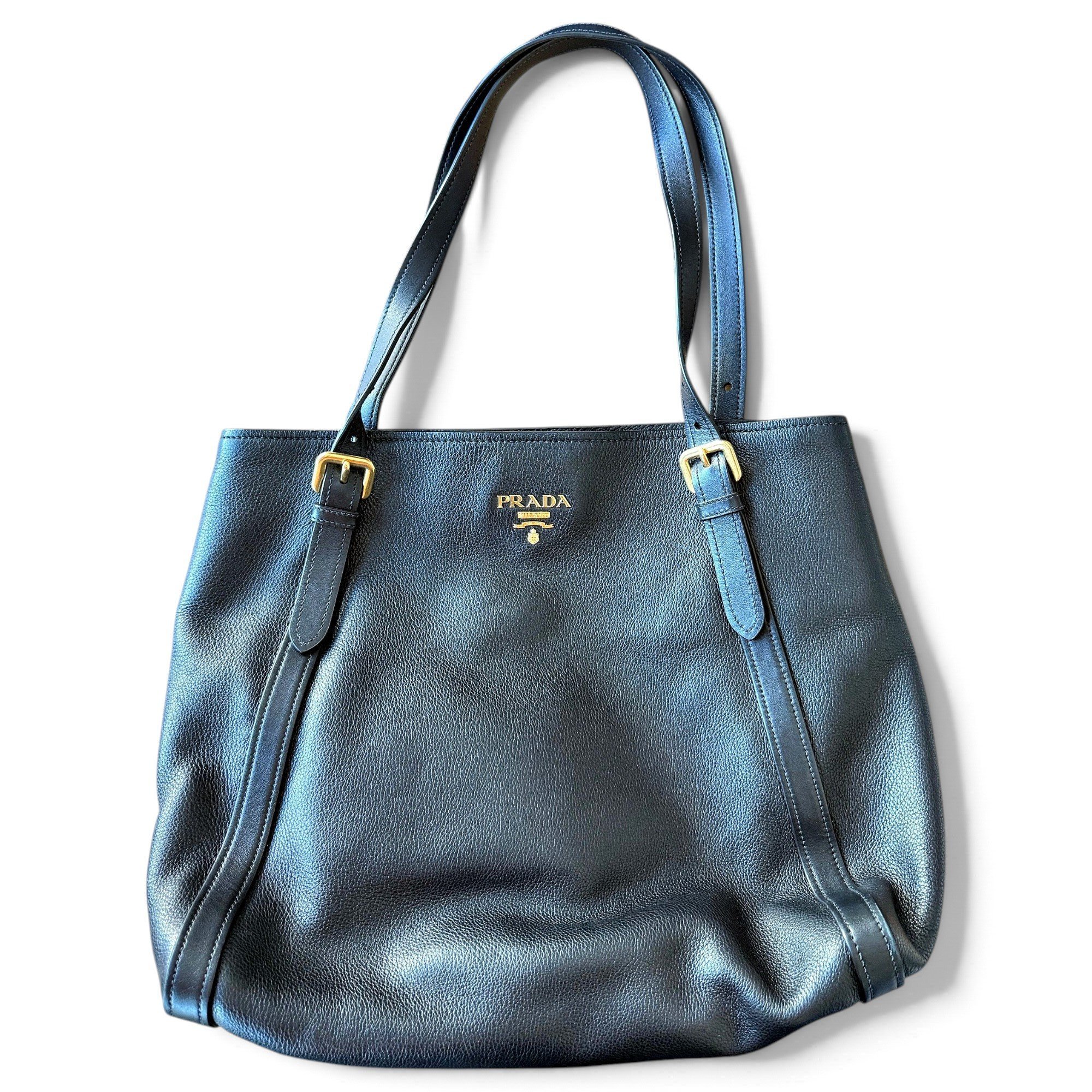 Leather tote