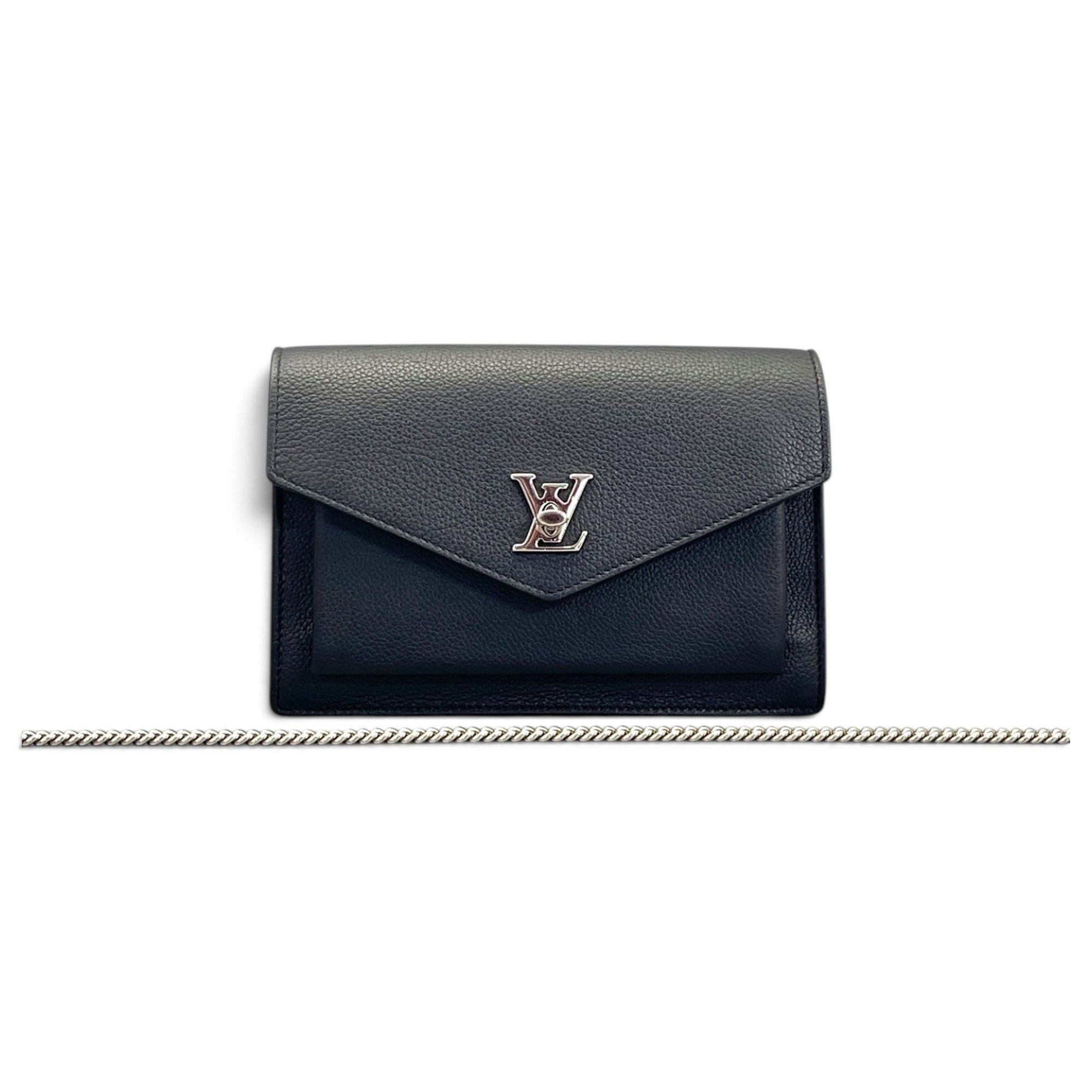 Lockme leather crossbody bag