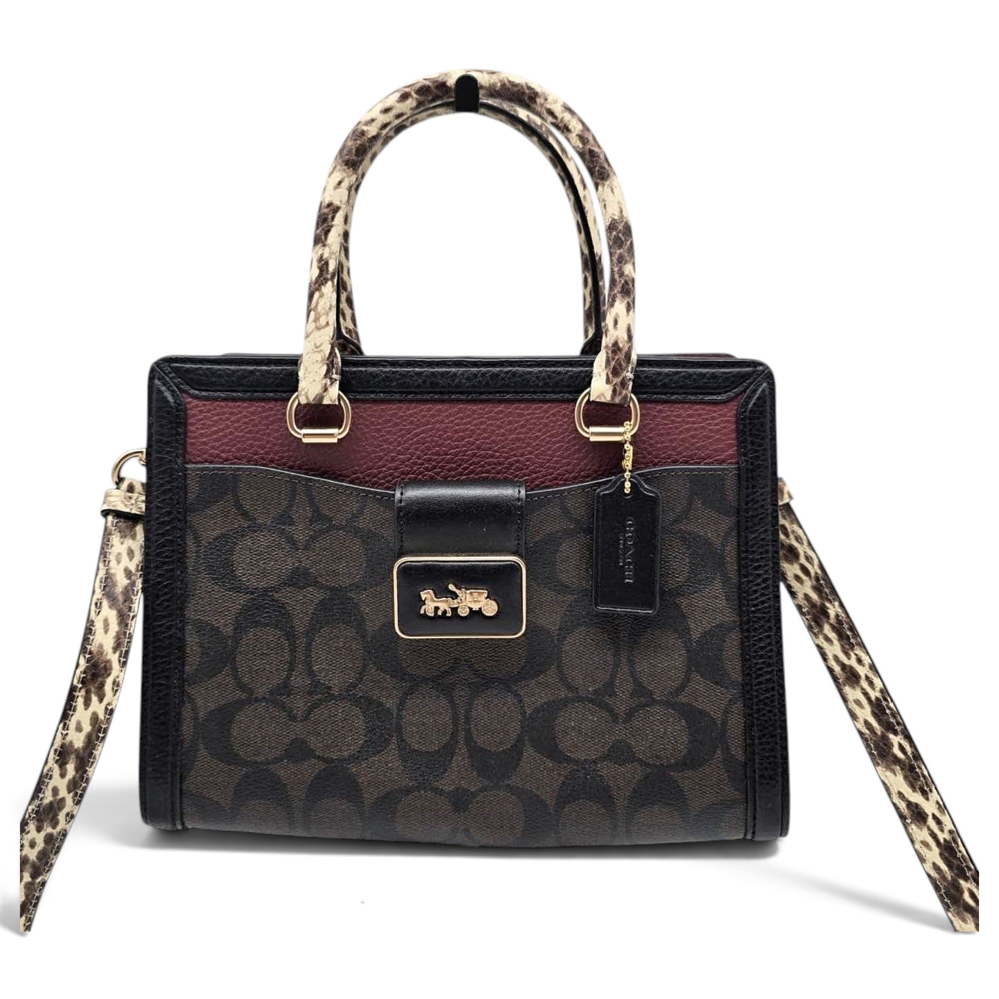 Leather crossbody bag