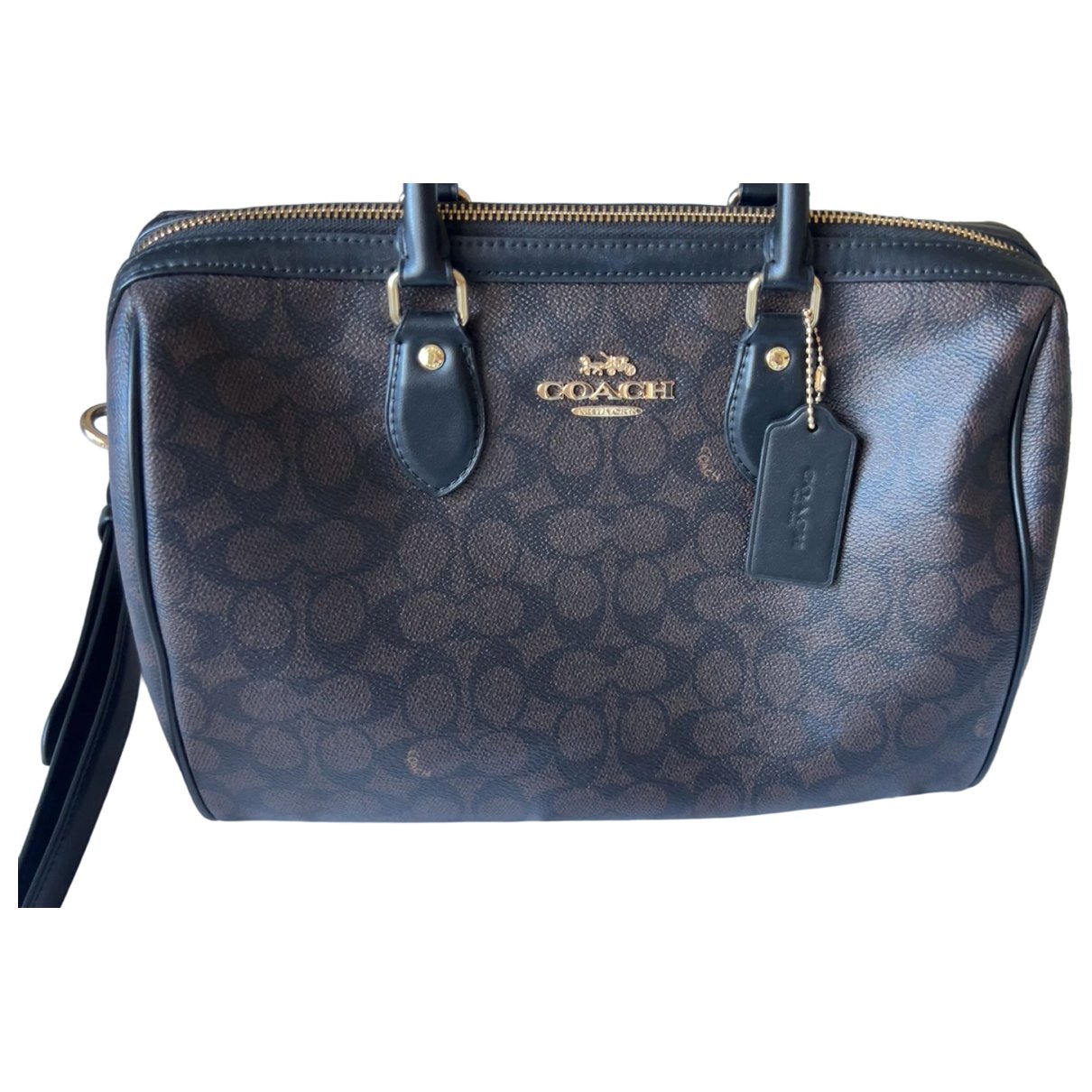 Leather handbag